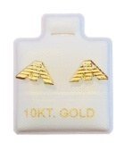 Aretes Armani en oro de 10 quilates