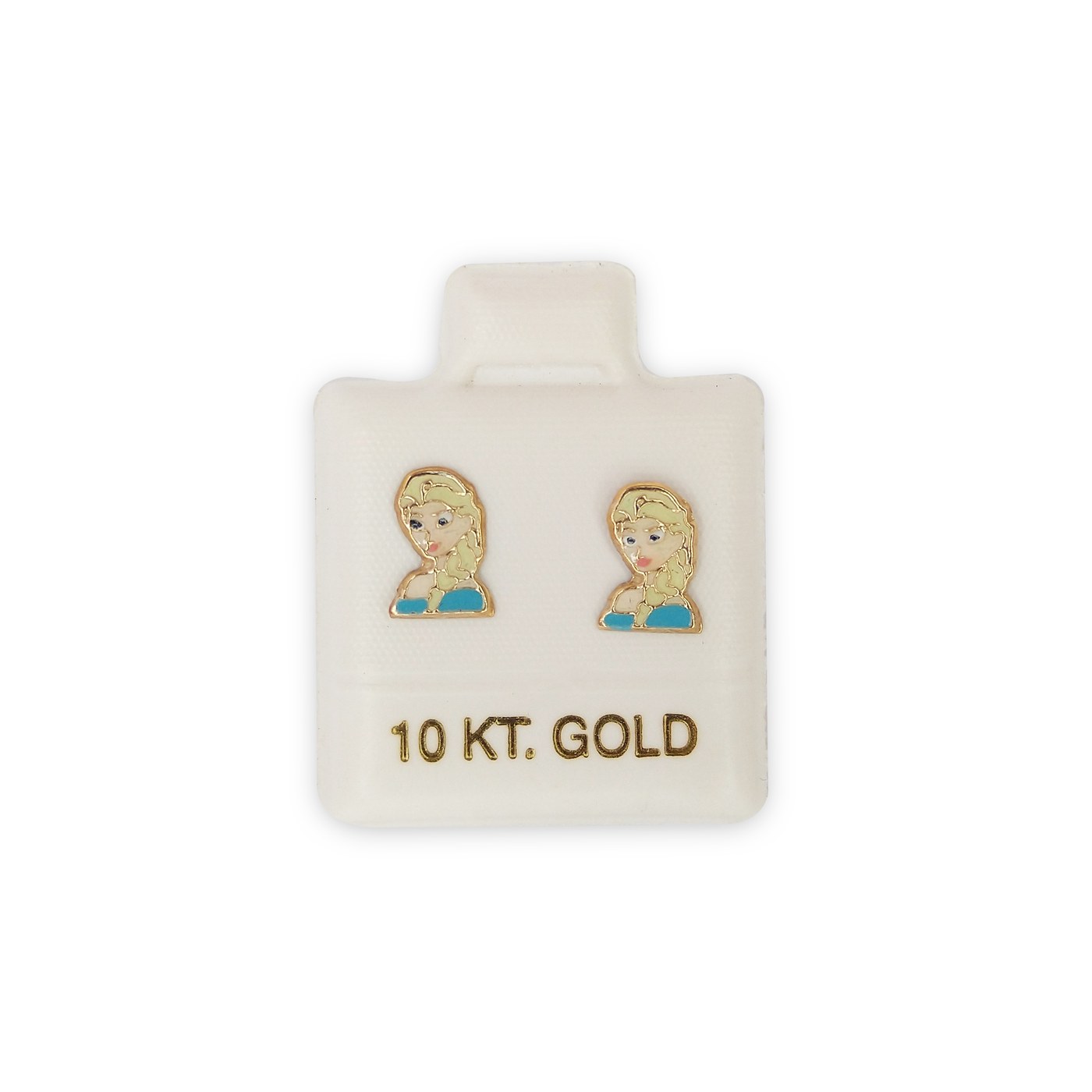 Aretes Encantada en oro de 10 quilates