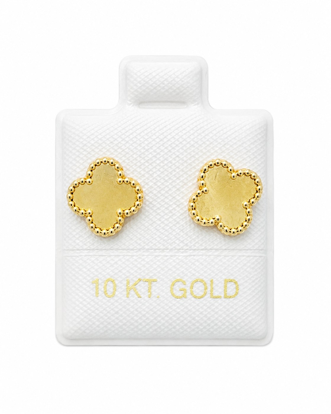 Aretes Van Cleef CH (Dorado) en oro de 10 quilates