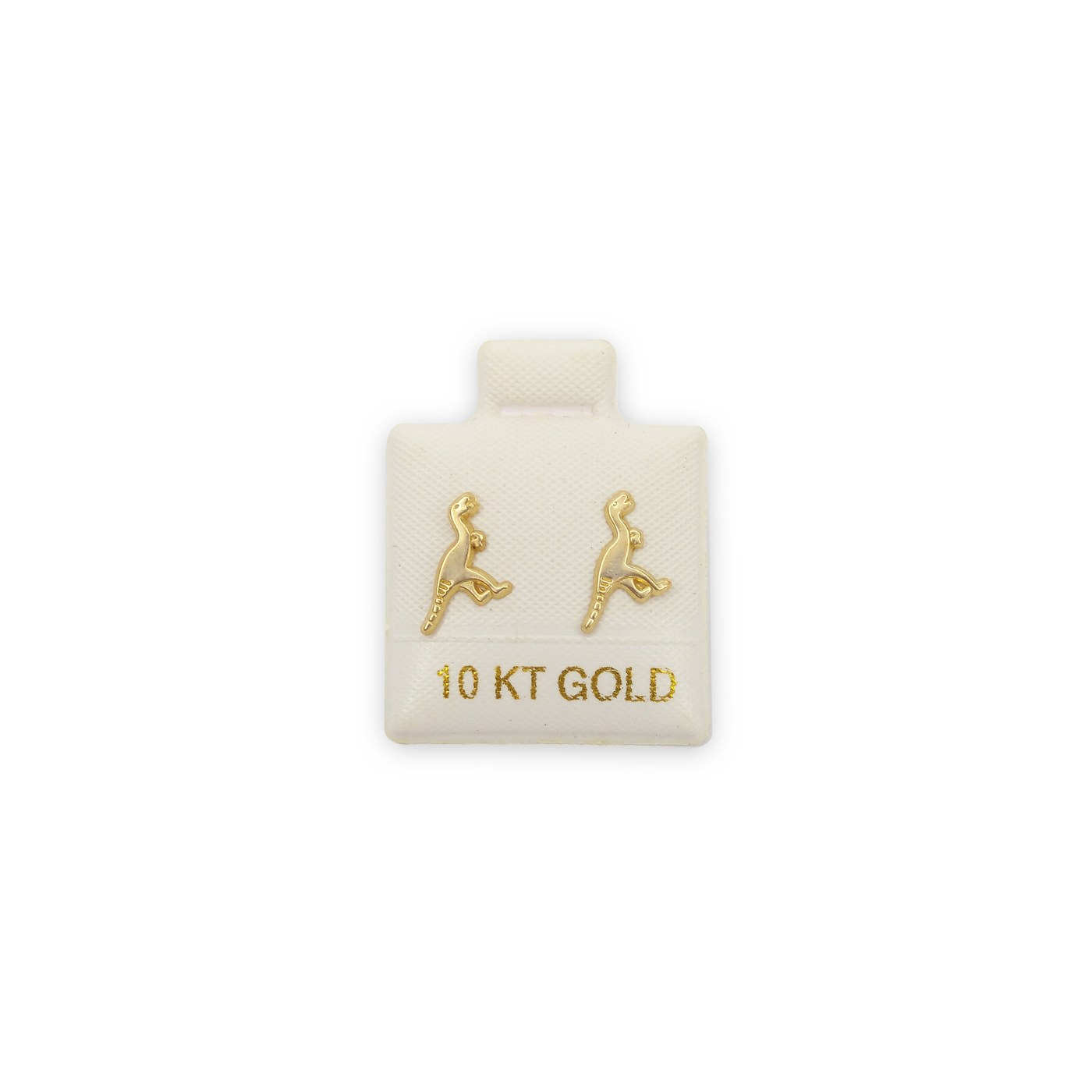 Aretes Rex en oro de 10 quilates
