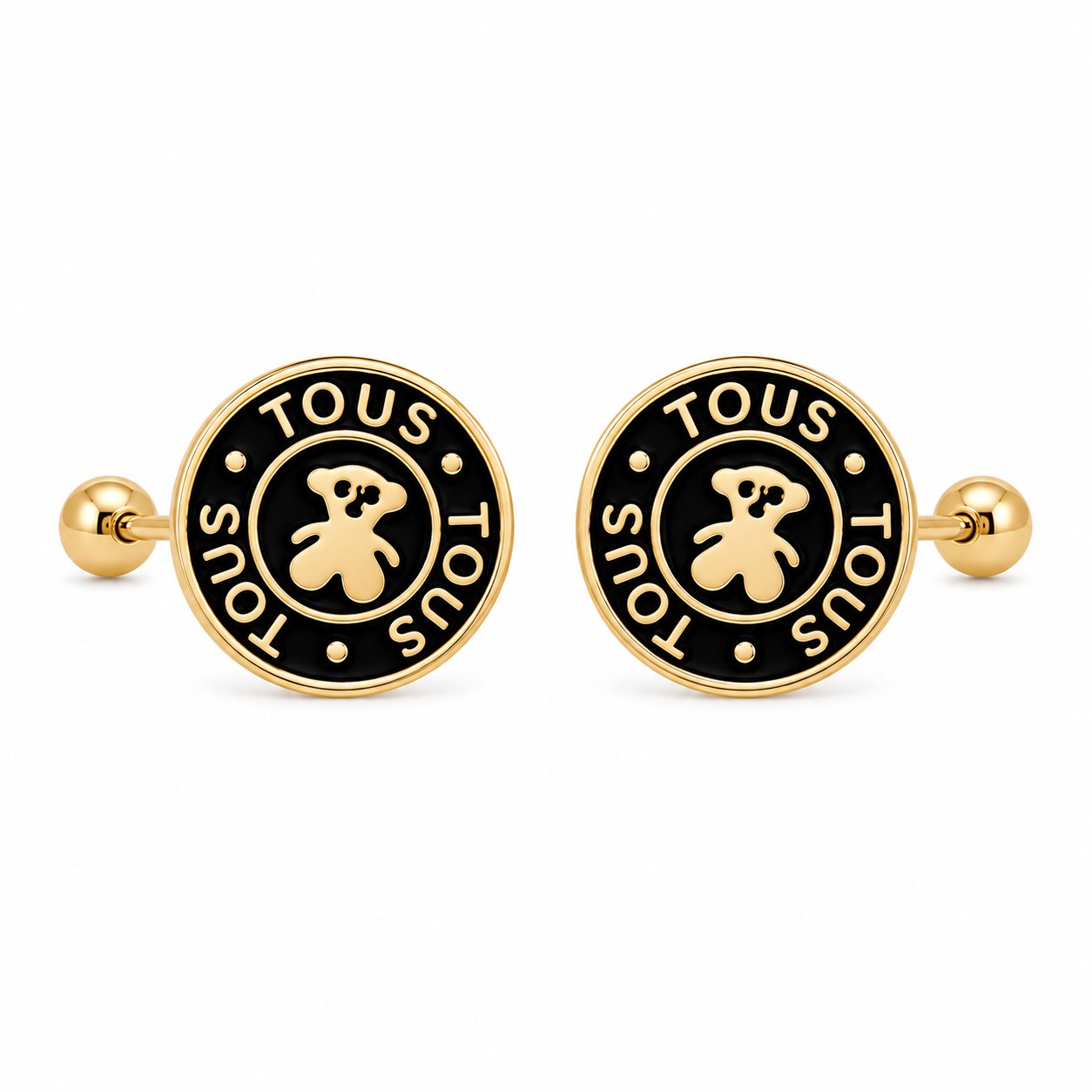 Aretes Tous en oro de 10 quilates