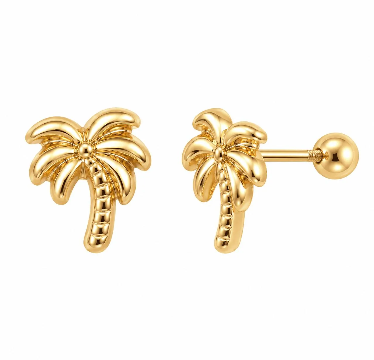 Palmera en oro 10K, Omorfia