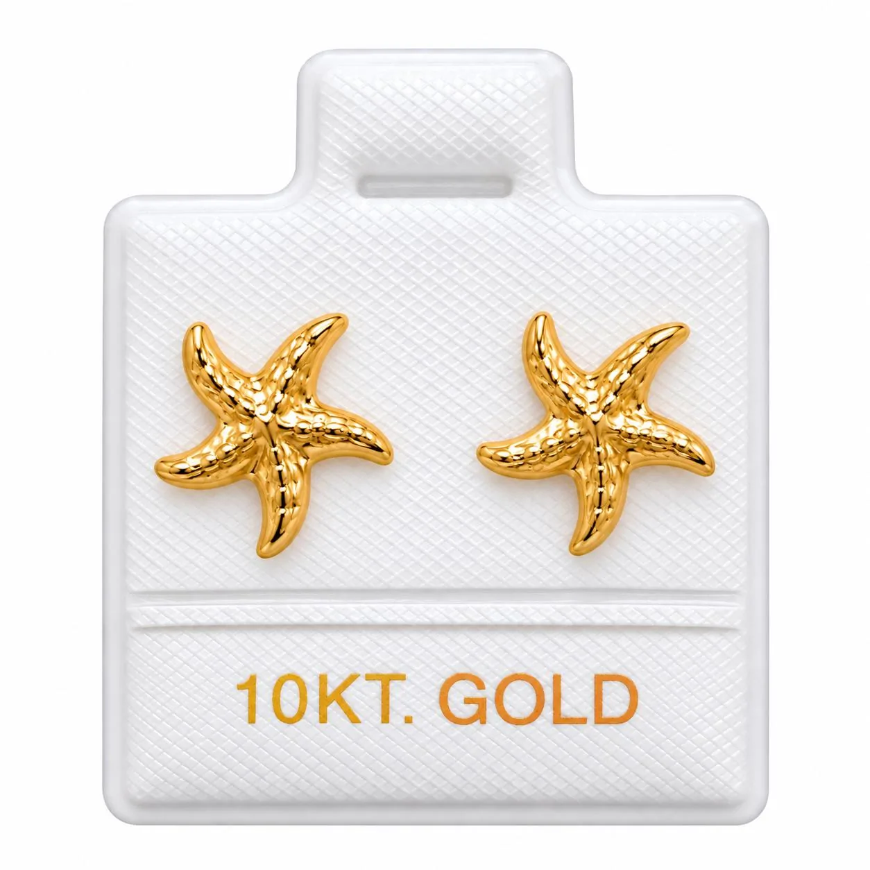 Estrella de mar grande con sello de 10K, Omorfia