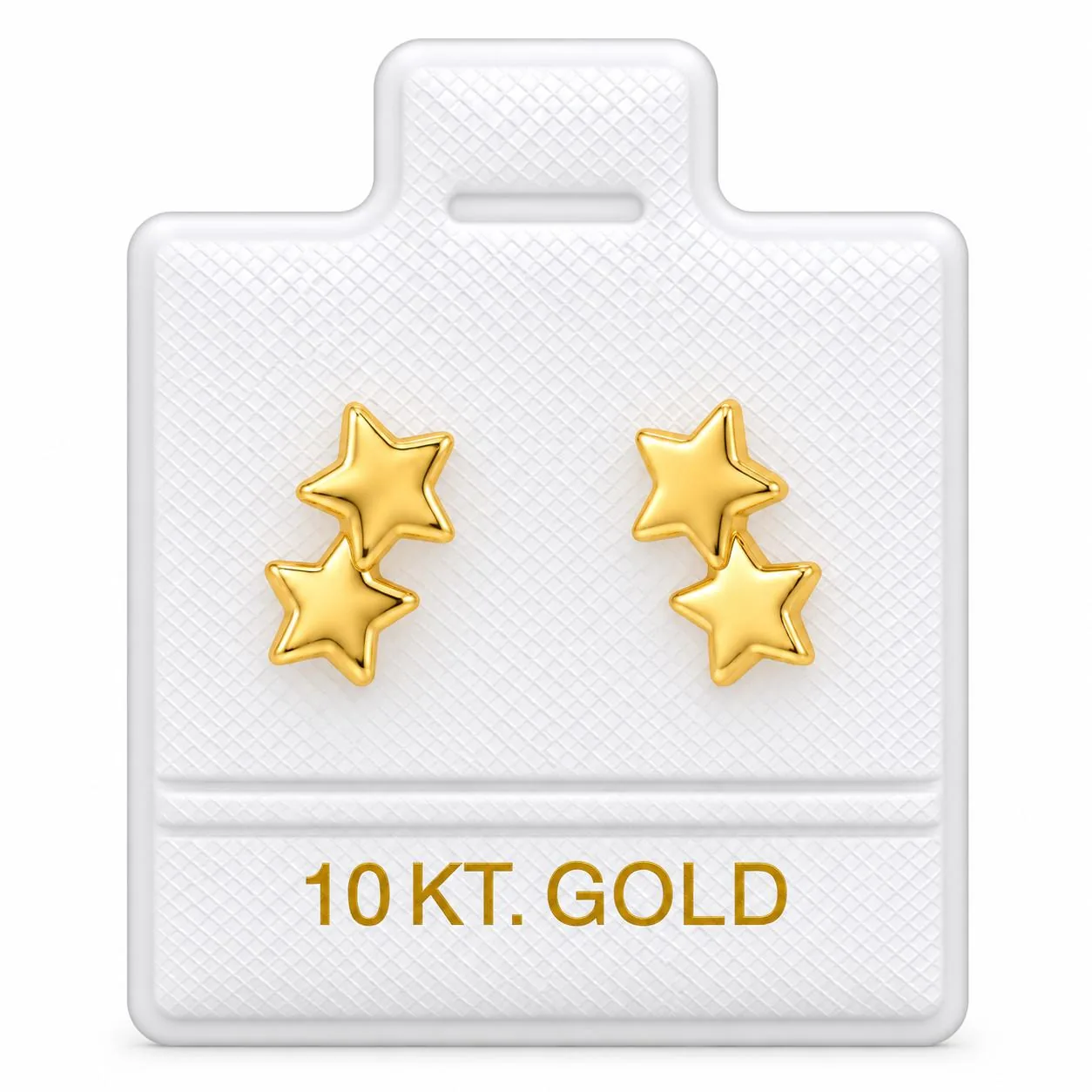 Estrella Doble con sello de 10K, Omorfia